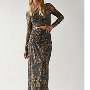 Free People Supernova Skirt Set